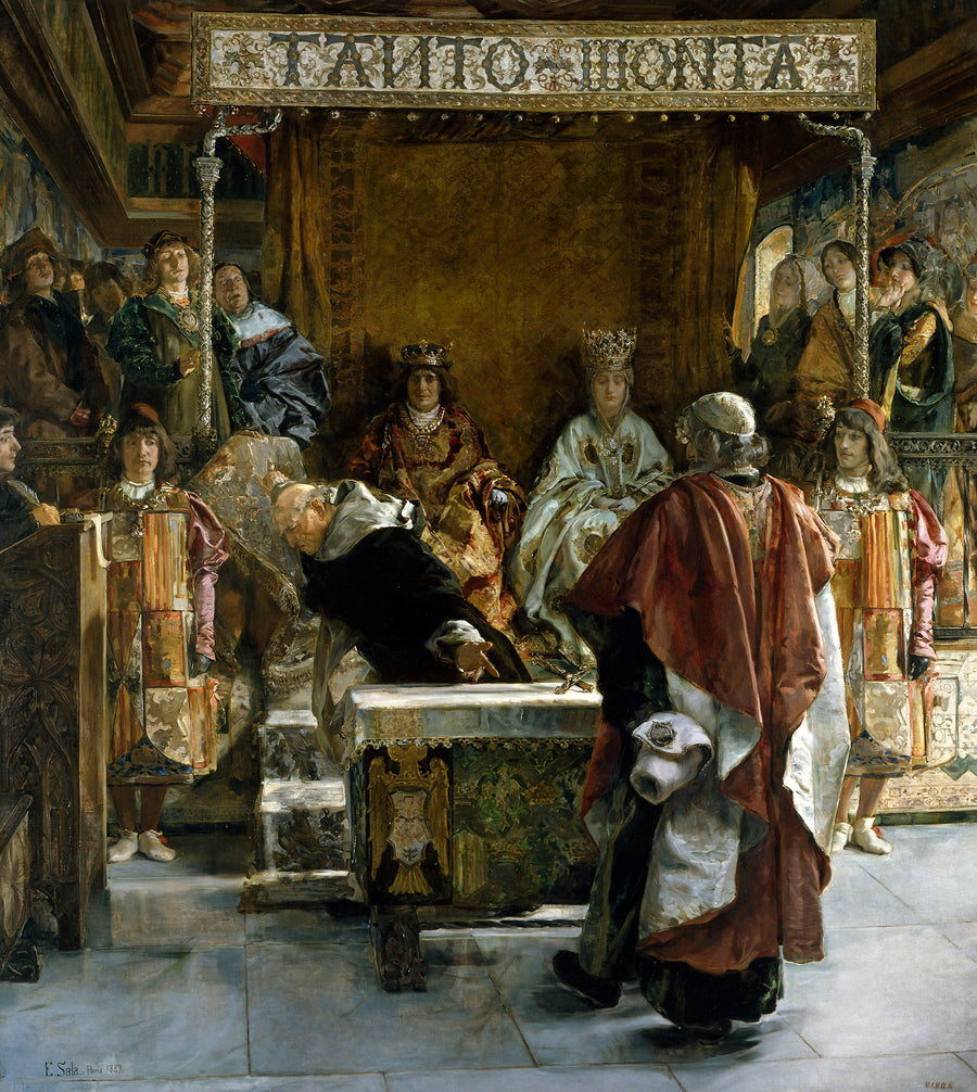 L'expulsion des Juifs d'Espagne (en 1492) - Emilio Sala Francés