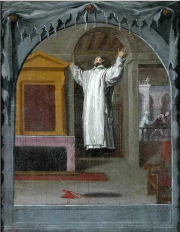 Extase du Père Birelle - Vincenzo Carducci image 1 copie peinte à la main à l’huile