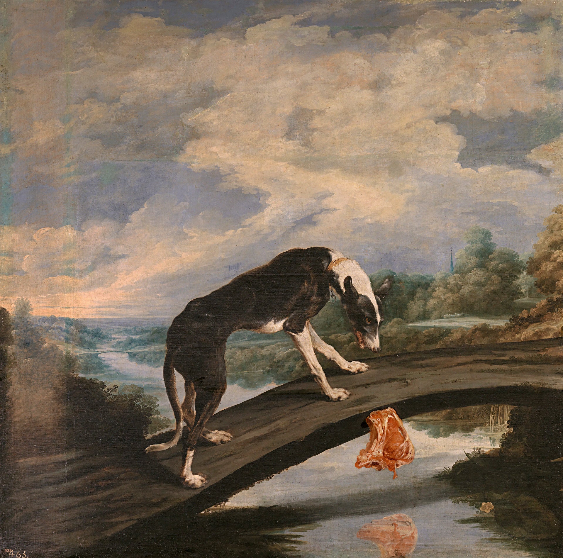 Fable du chien et de la proie - Paul de Vos