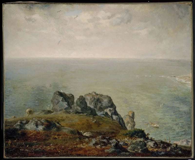 Falaises de Gruchy - Jean-François Millet
