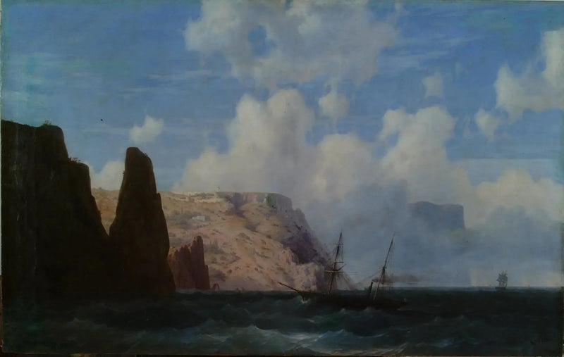 Falaises rocheuses - Ivan Aïvazovski