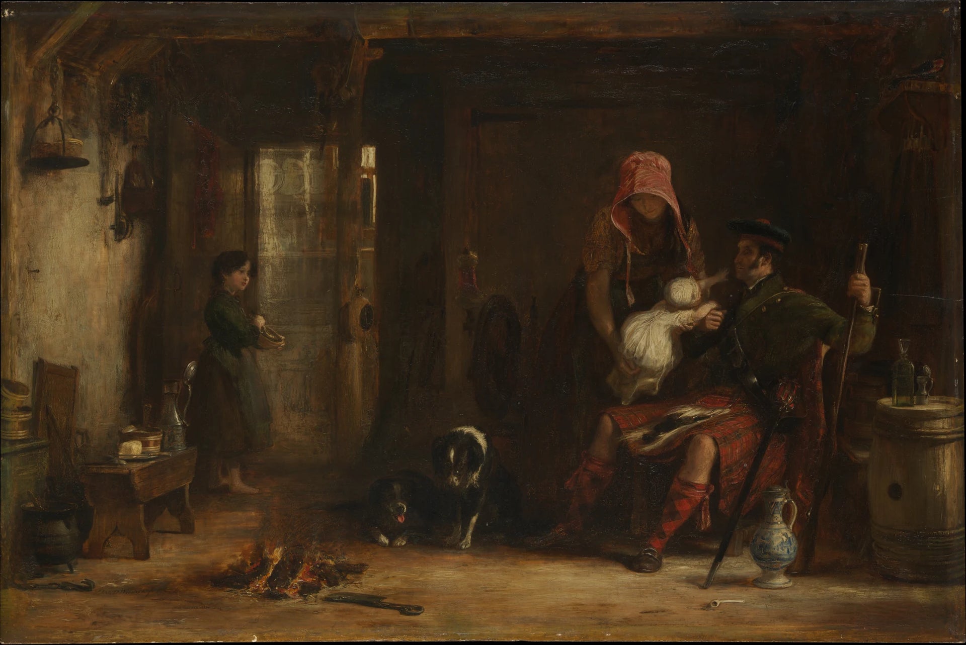 La famille des Highlands - Sir David Wilkie