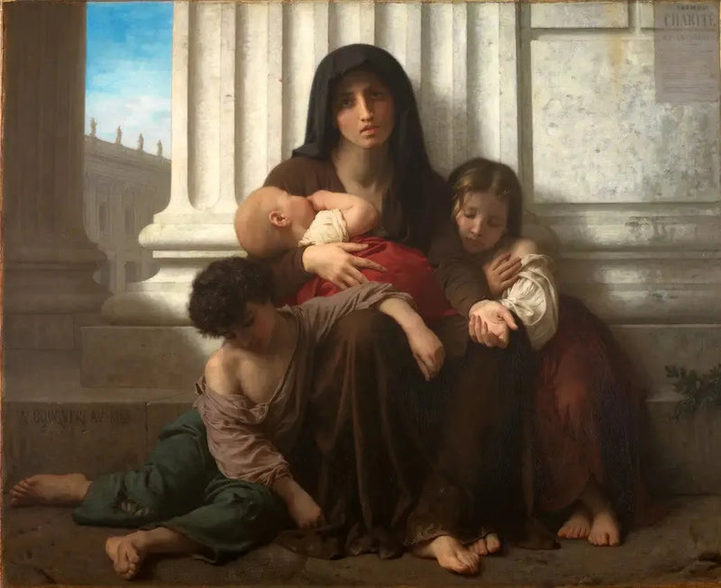 Famille indigente - Bouguereau