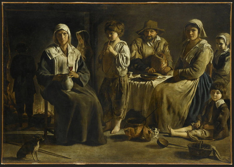 Famille de paysans - Antoine Le Nain