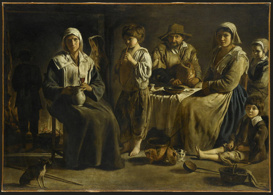 Famille de paysans - Antoine Le Nain