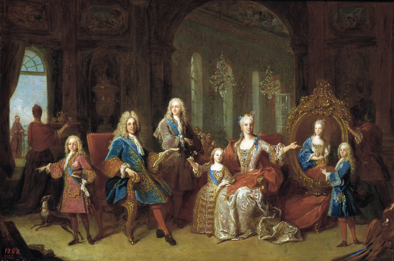 La famille de Philippe V - Jean Ranc