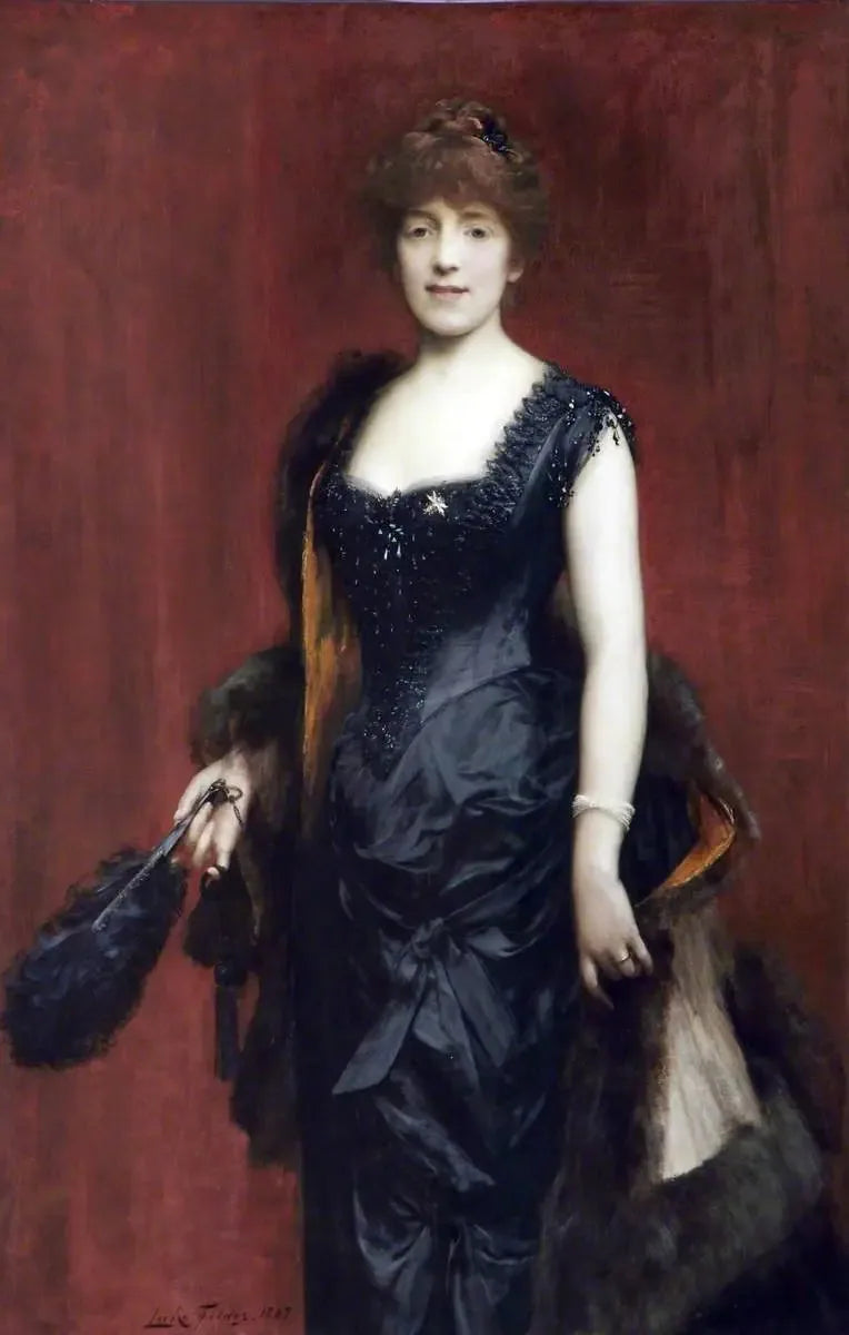 Fanny, Lady Fildes - Luke Fildes image 1 reproduction réalisée par Alpha Reproduction