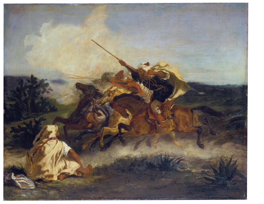 Fantaisie arabe - Eugène Delacroix