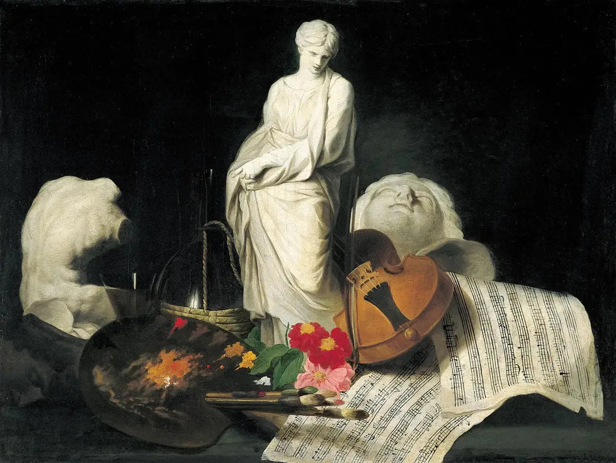 Fantaisie d'artiste - Pierre Subleyras image 1 copie de tableau peinte à la main
