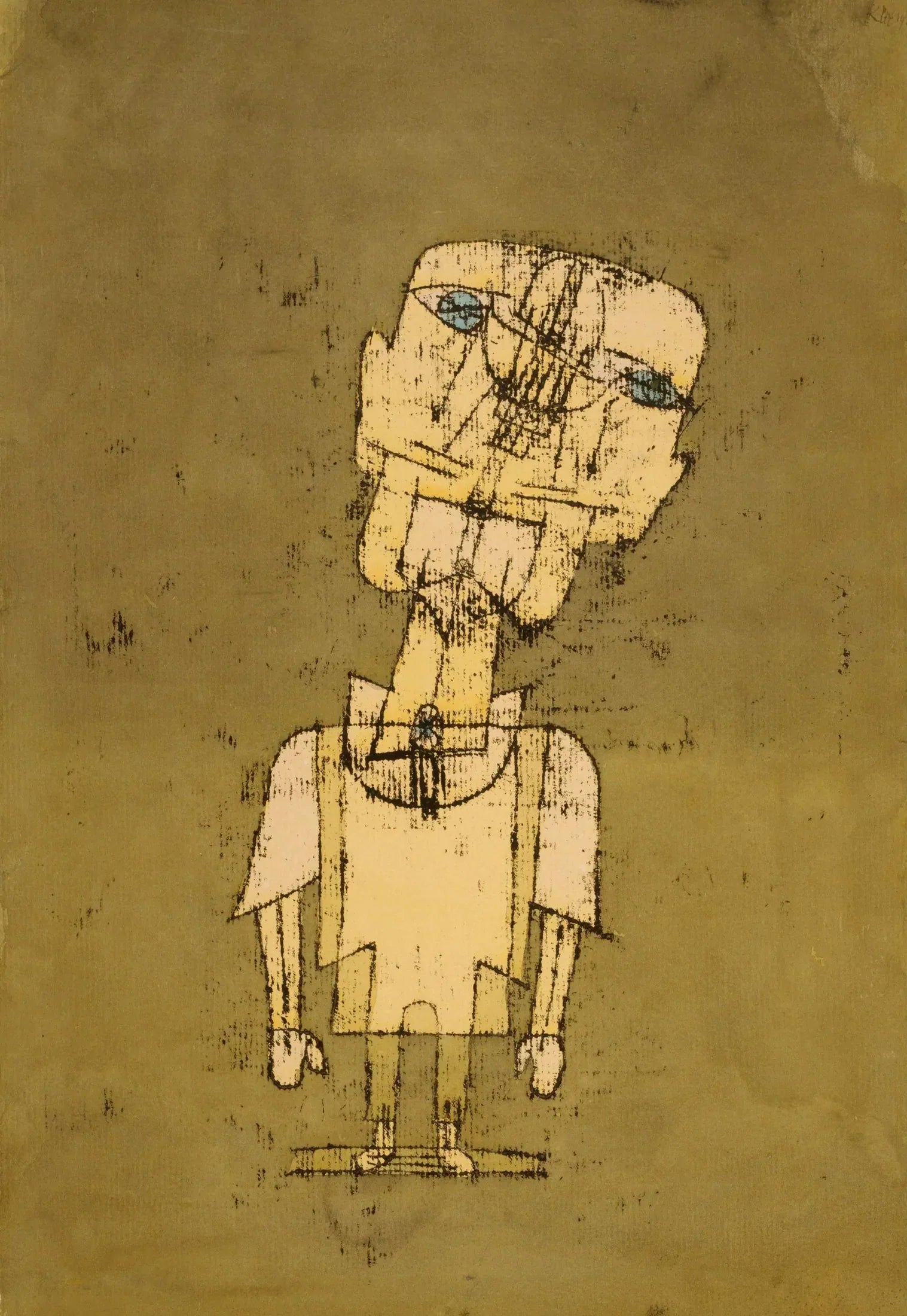 Fantôme d'un génie - Paul Klee image 1 copie de tableau peinte à la main