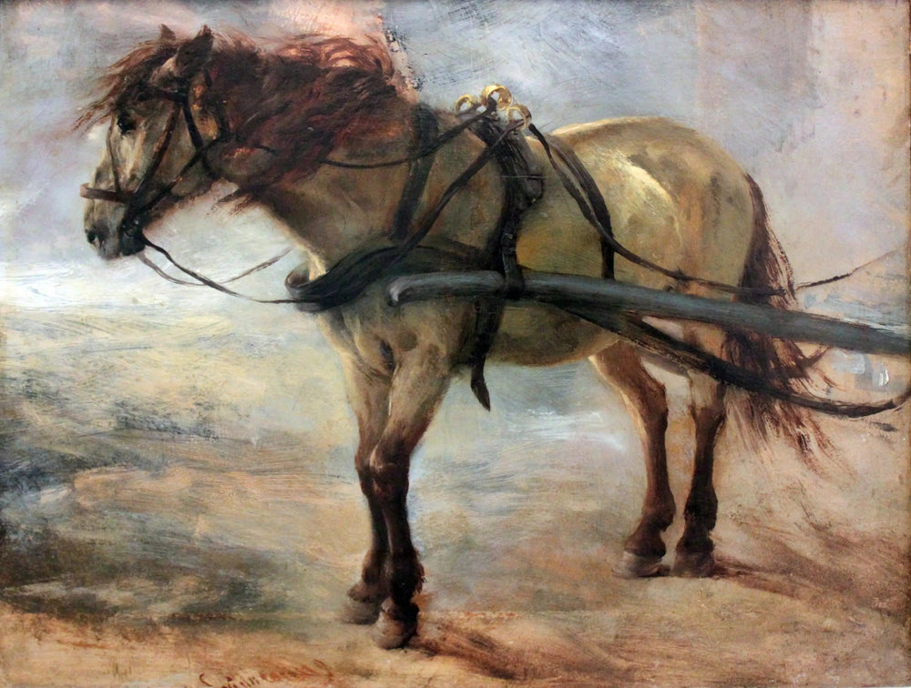 Fardier - Adolph von Menzel - Alpha Reproduction