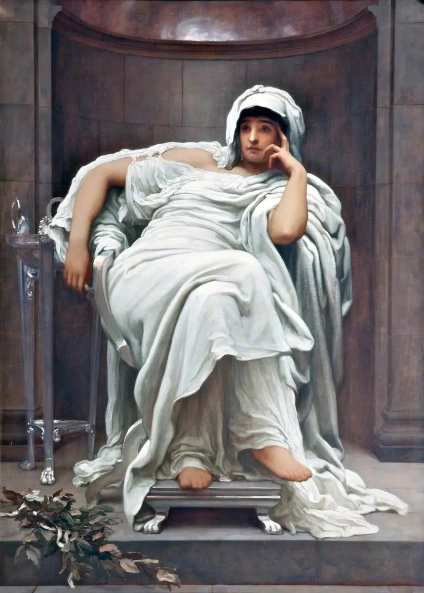 Fatidica - Frederic Leighton image 1 copie de tableau peinte à la main