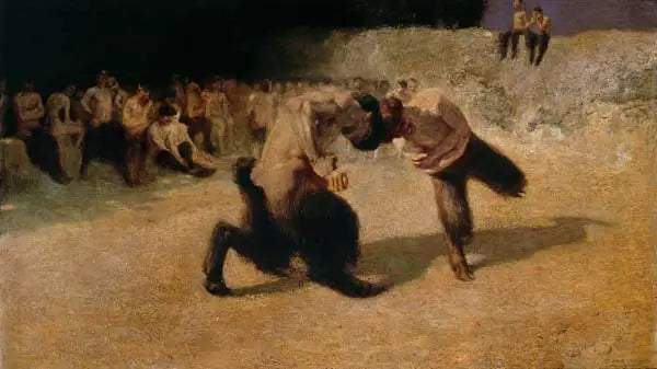 Faunes en Combat - Franz von stuck