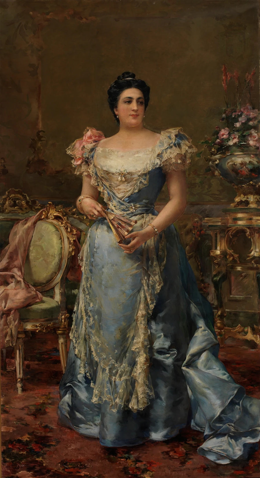 Faustina Peñalver et Fauste Marquise d'Amboage - Manuel Domínguez Sánchez