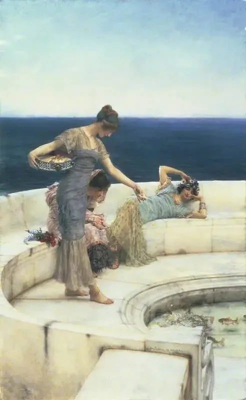 Favoris d'argent - Lawrence Alma-Tadema image 1 reproduction réalisée par Alpha Reproduction