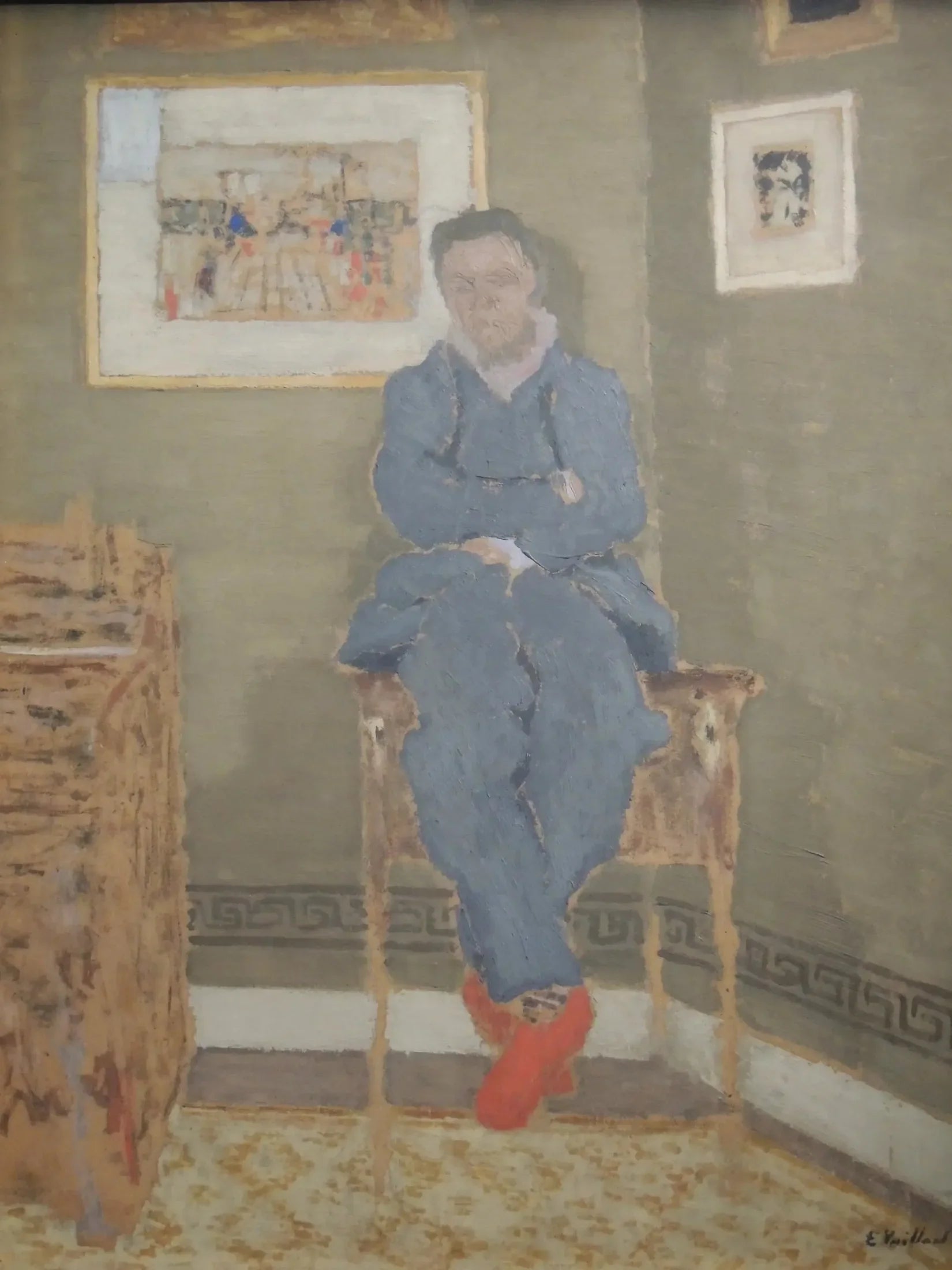 Félix Vallotton - Édouard Vuillard image 1 copie peinte à la main à l’huile