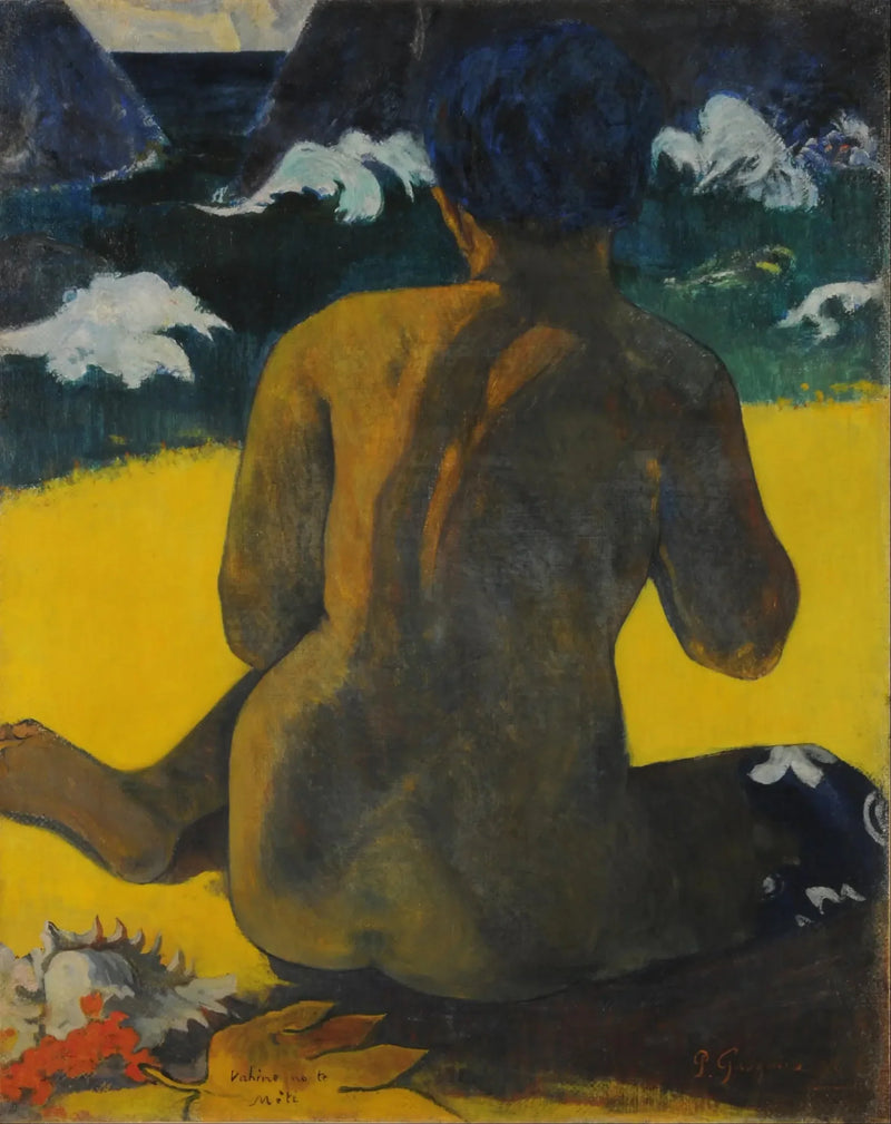 Femme à la mer - Paul Gauguin