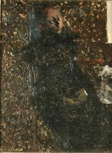 Femme assise - Édouard Vuillard image 1 tableau peint à l’huile sur toile