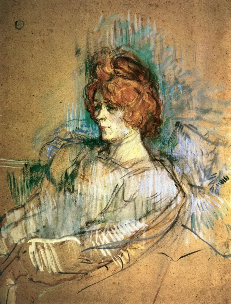 Femme assise - Henri de Toulouse-Lautrec