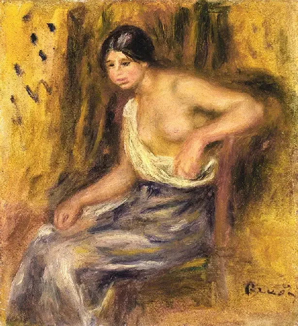 Femme assise - Pierre-Auguste Renoir