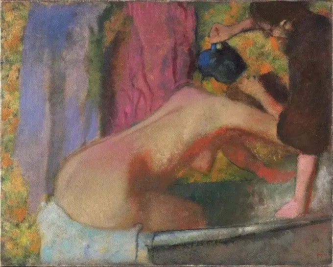 Femme au bain - Edgar Degas