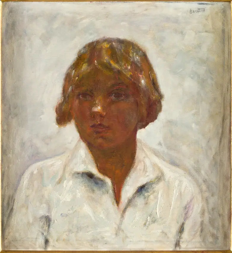 Femme au corsage blanc, contre-jour - Pierre Bonnard image 1 tableau peint à l’huile sur toile