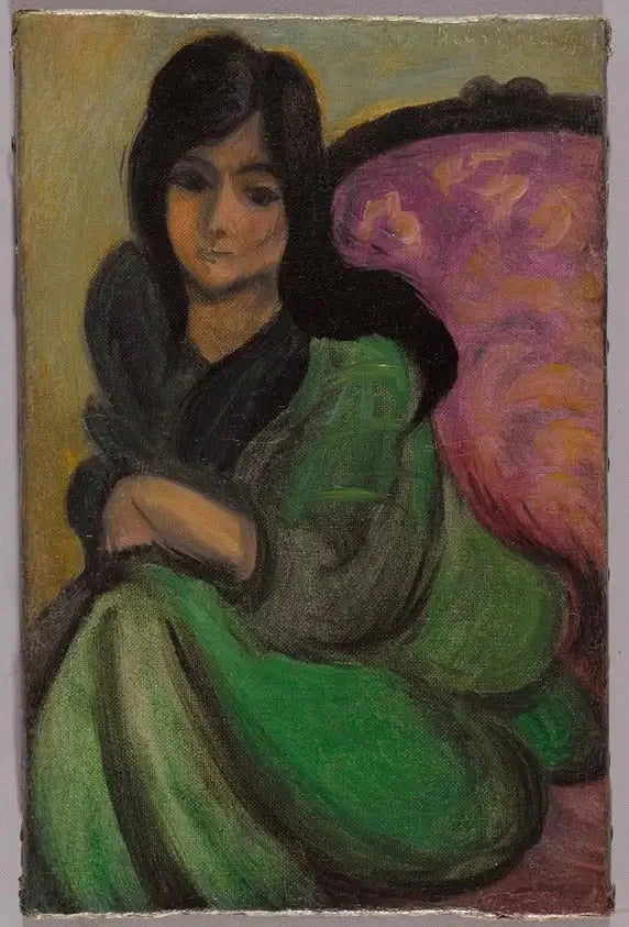 Femme au fauteuil - Henri Matisse image 1 tableau peint à l’huile sur toile