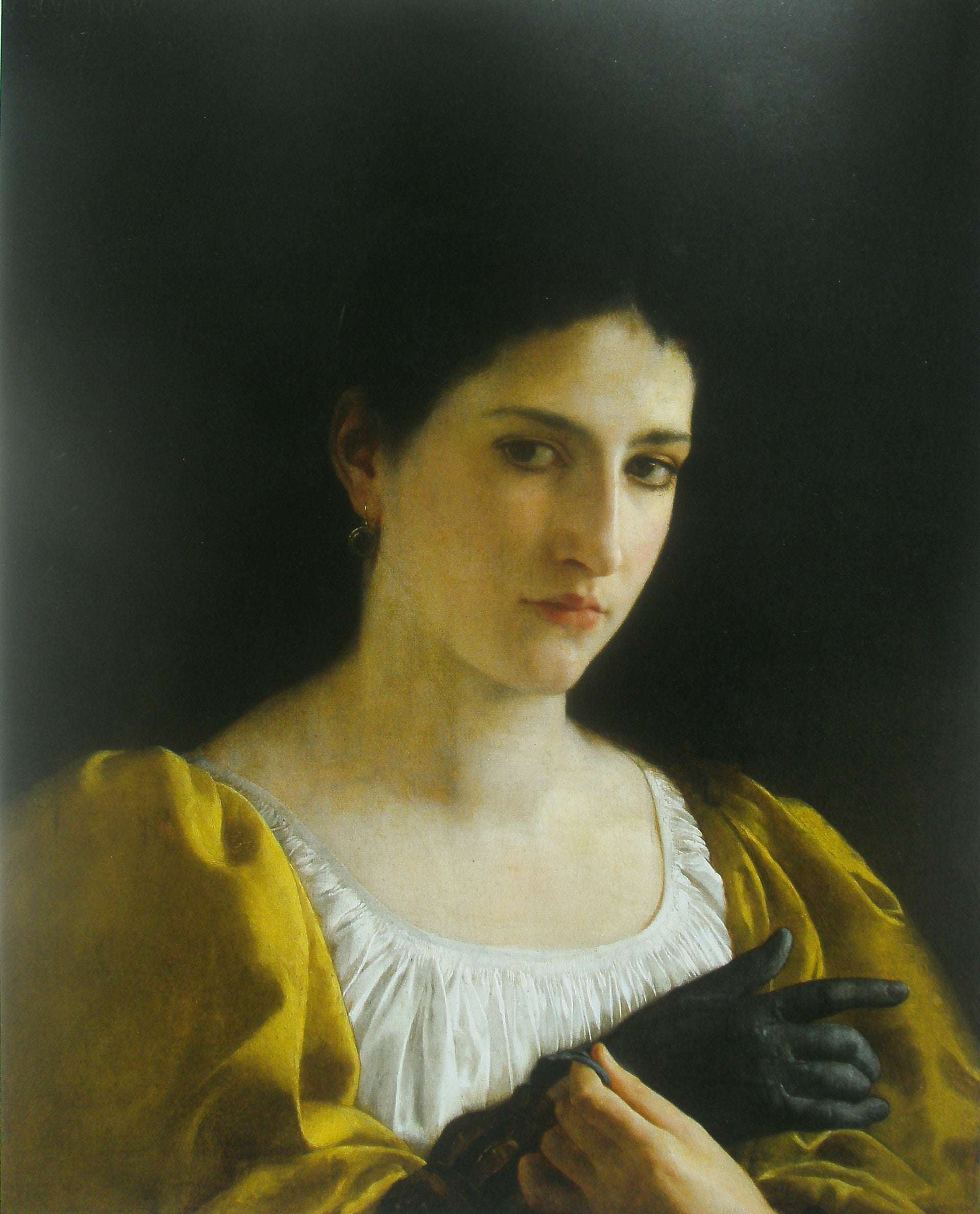 La Femme au gant (1870) - Bouguereau