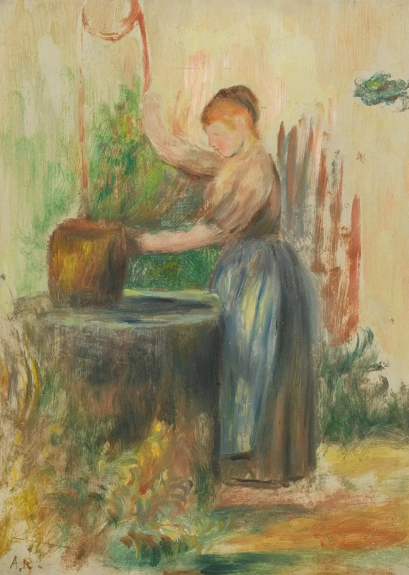 Femme au puits - Pierre-Auguste Renoir