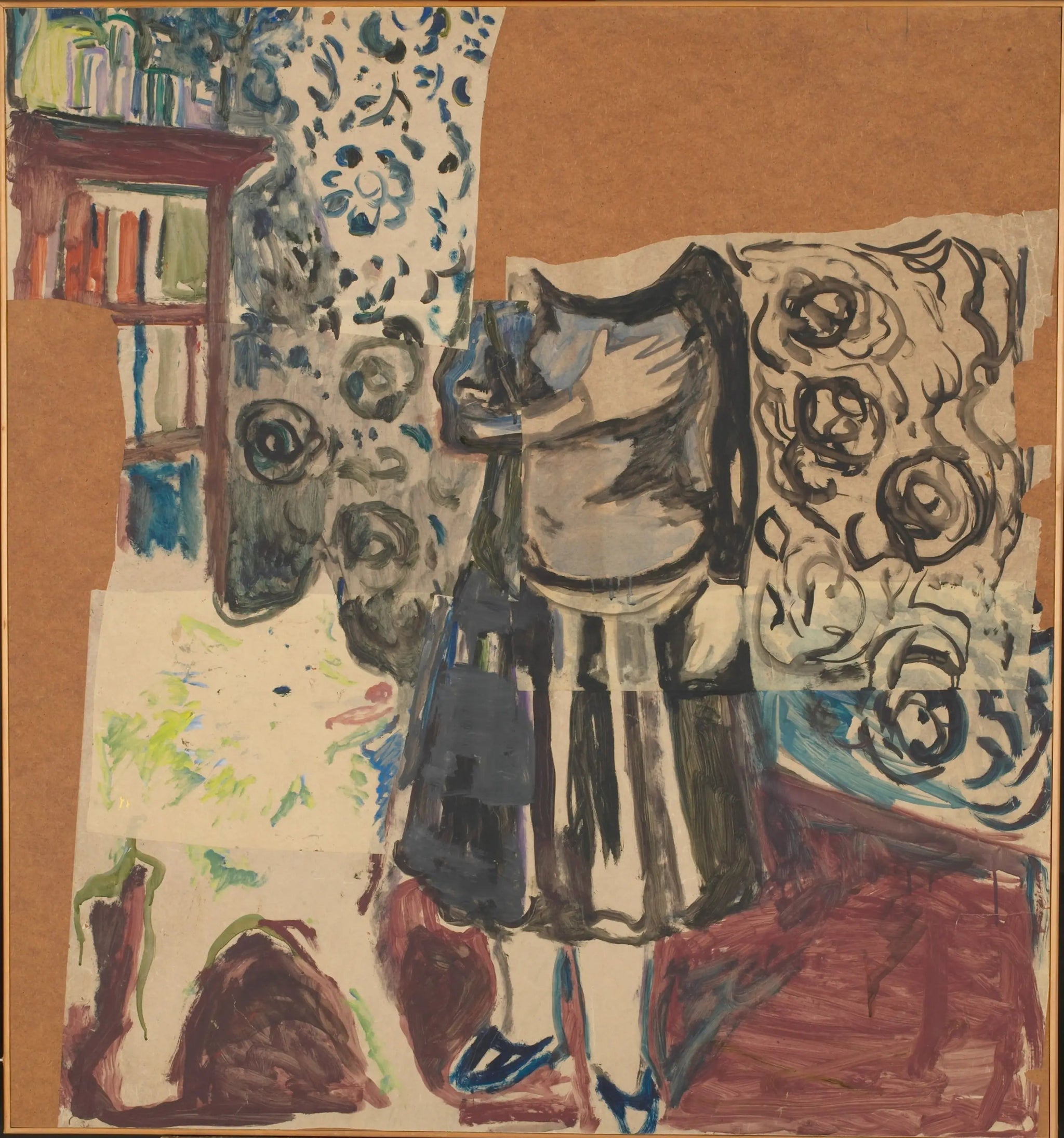 Femme au samoyède - Edvard Munch image 1 copie peinte à la main à l’huile