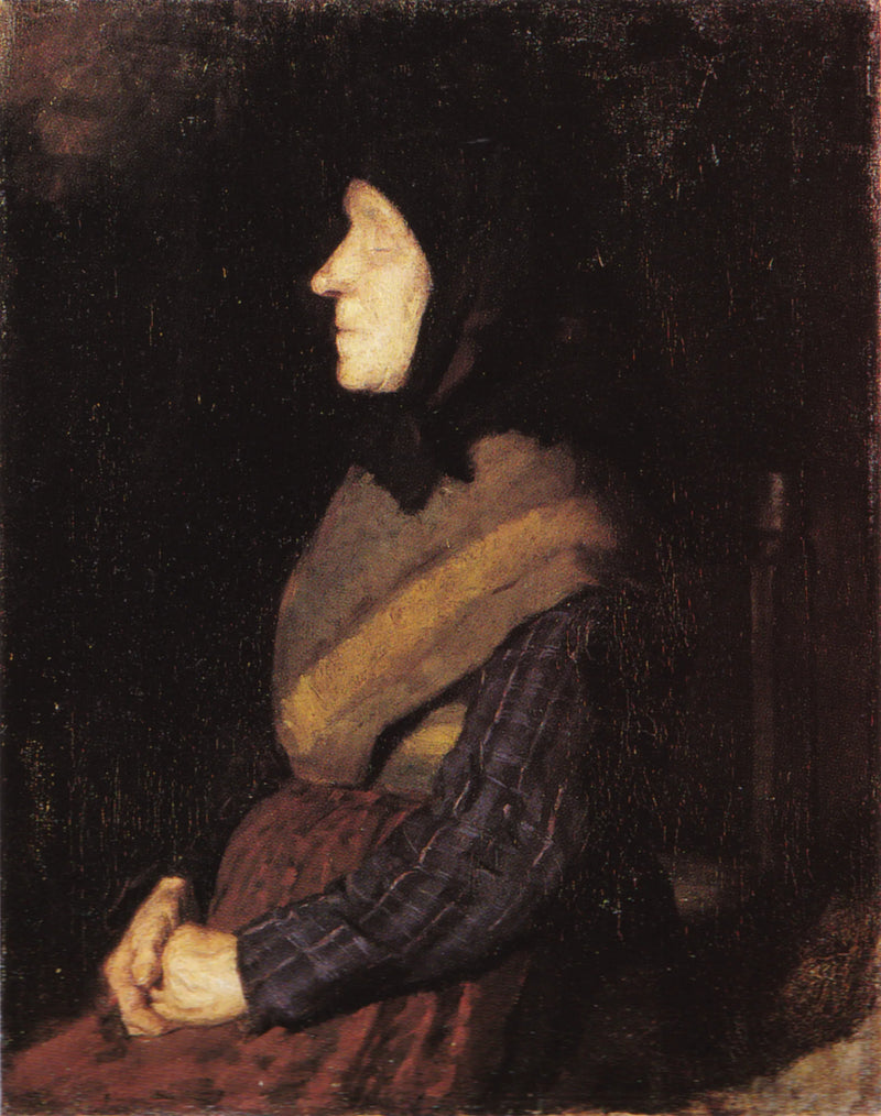Femme aveugle, Blue Ane (Ane Christense Nielsdatter) - Anna Ancher