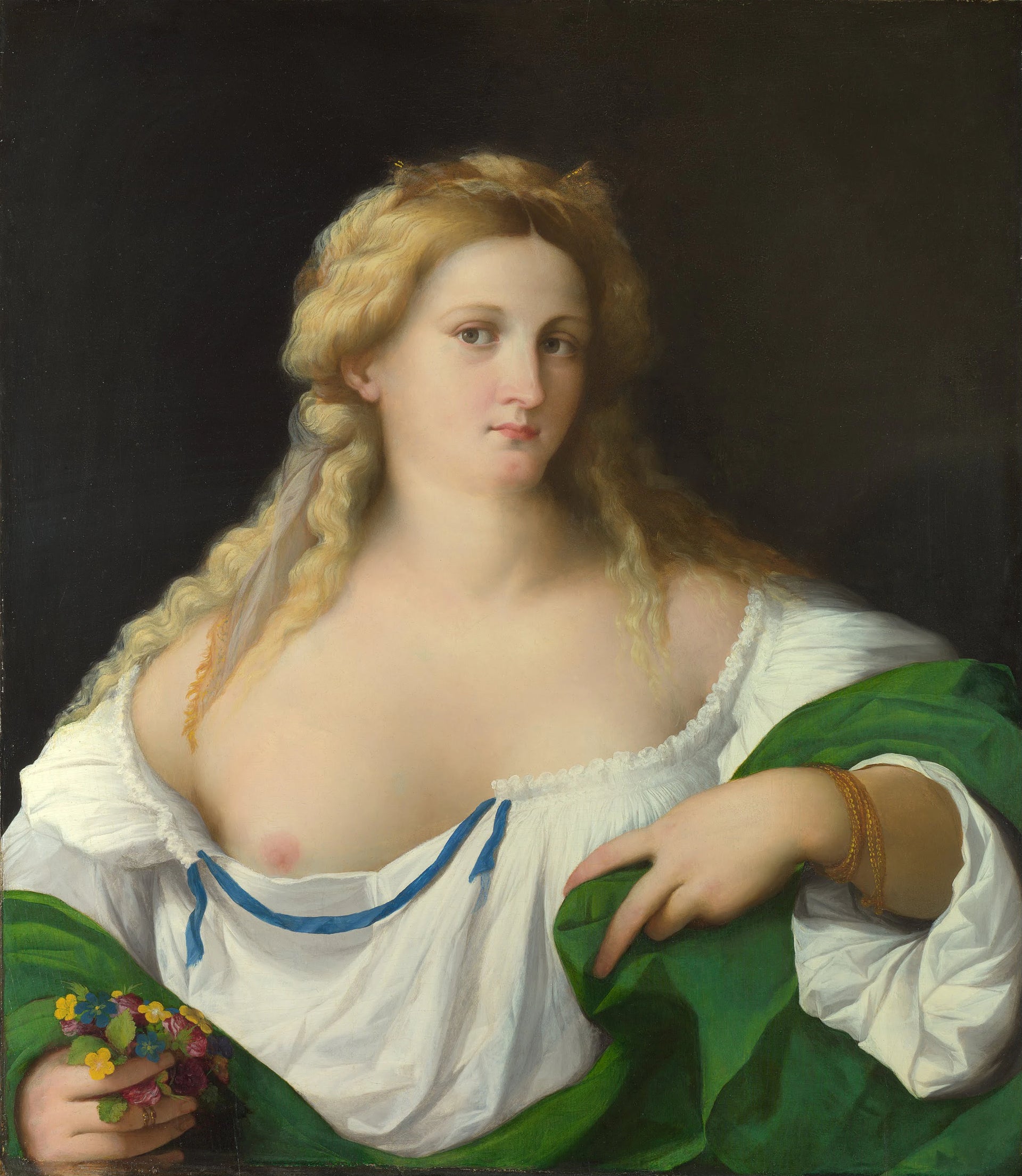 Une femme blonde - Palma le Vieux