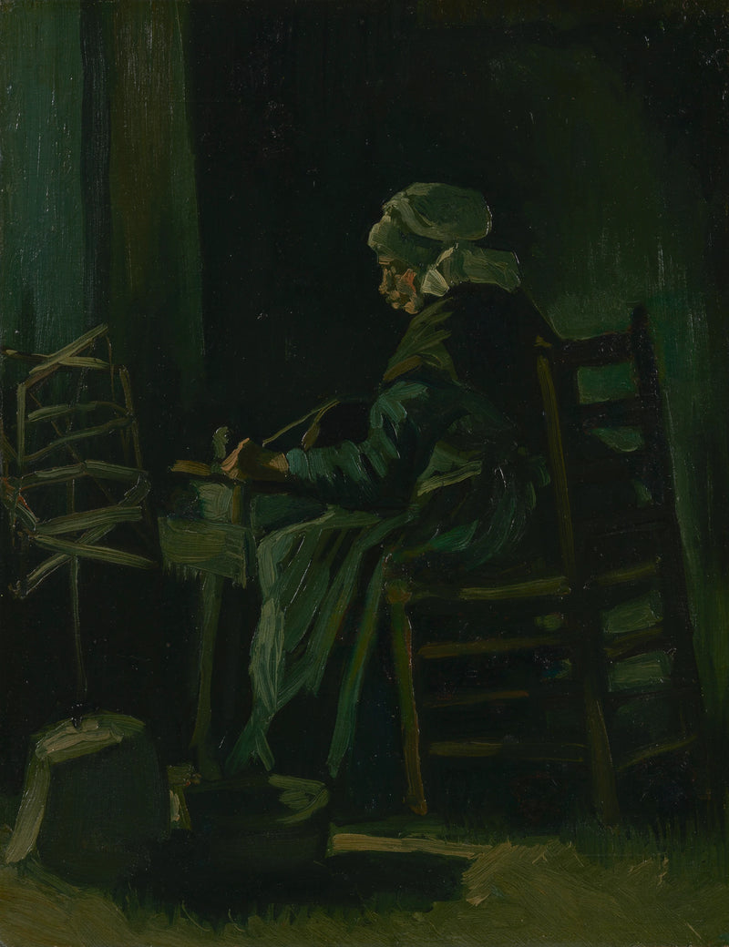 Femme bobinant du fil, F36 – Vincent van Gogh