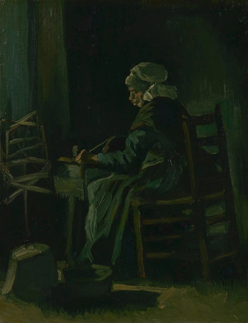 Femme bobinante du fil - Vincent van Gogh