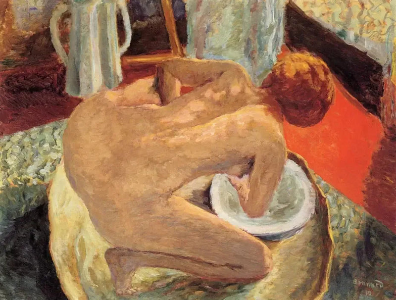Femme dans un bain - Pierre Bonnard