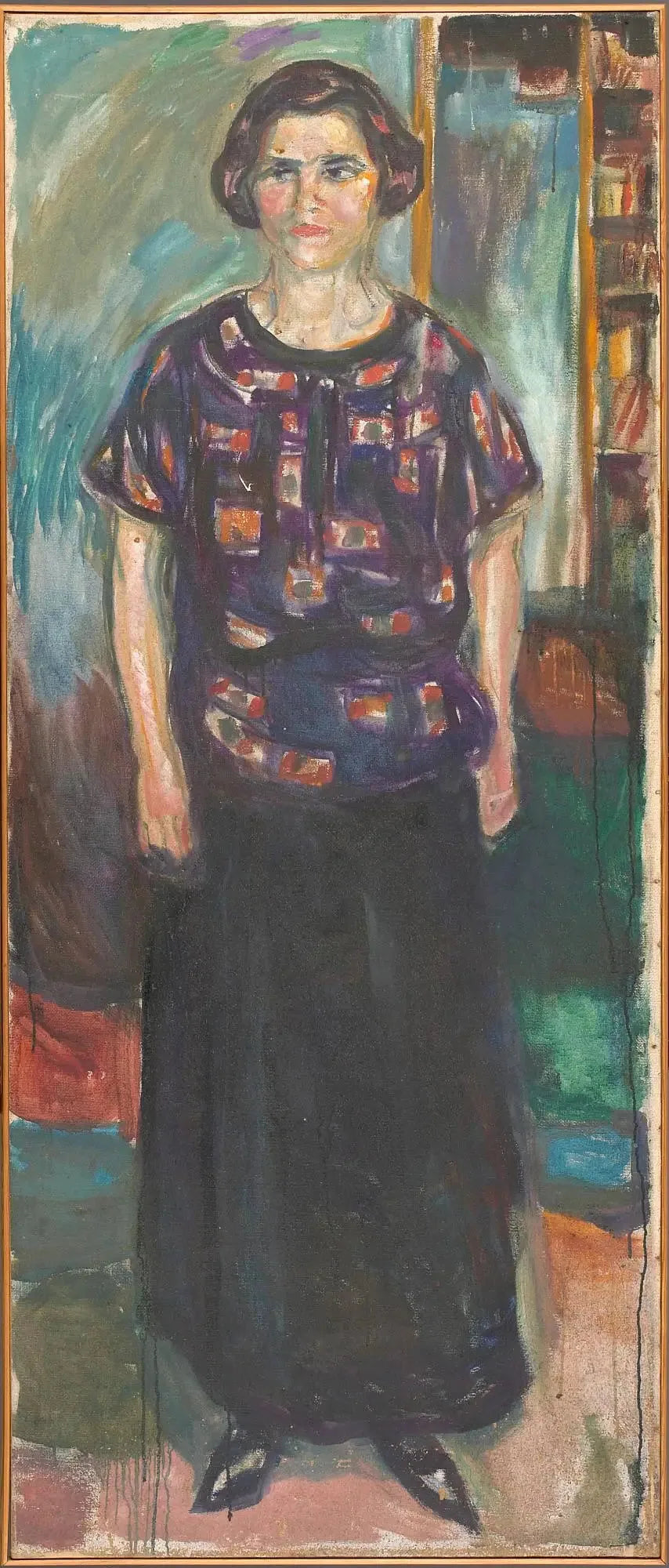 Femme debout - Edvard Munch