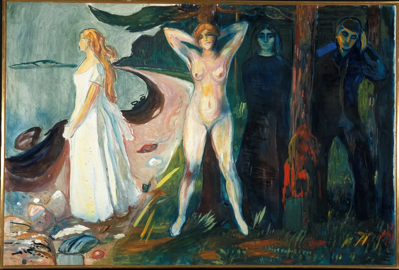 Femme - Edvard Munch