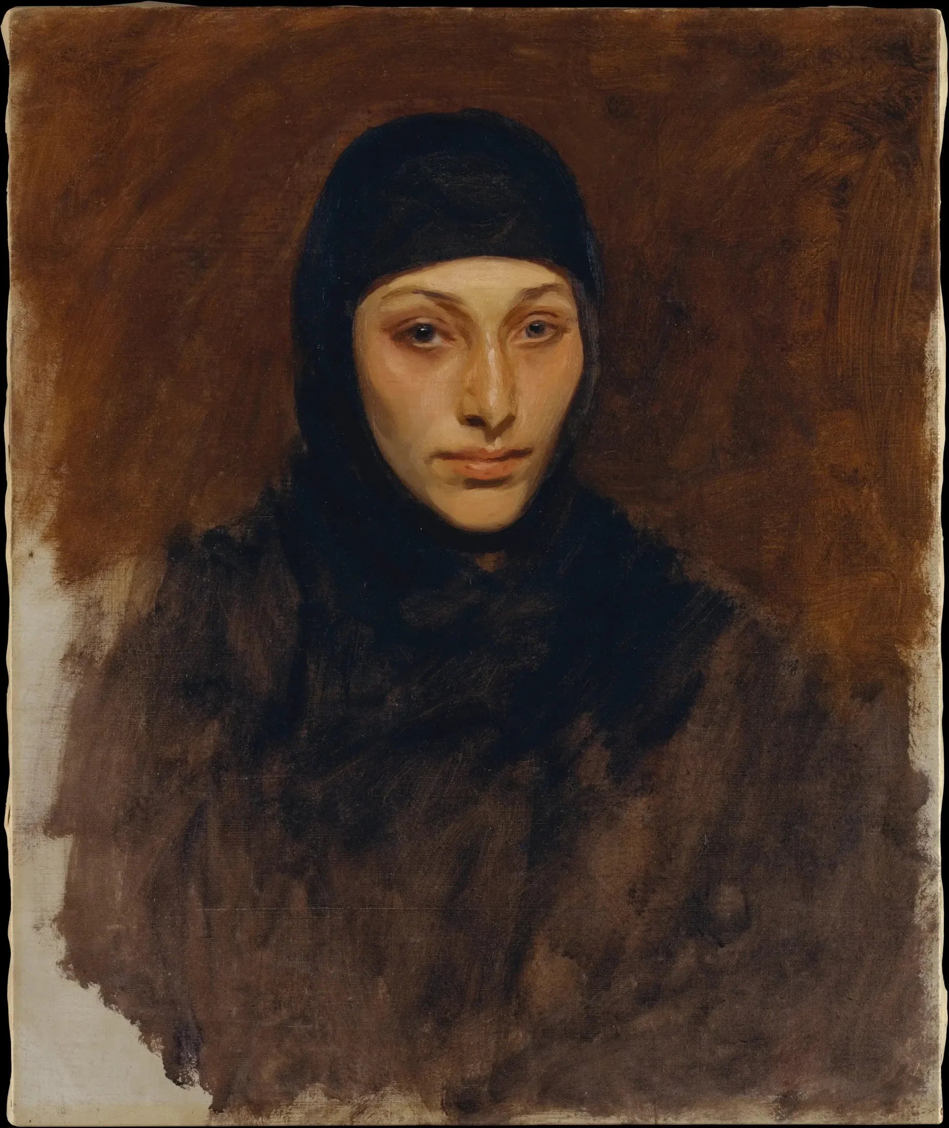 femme égyptienne - John Singer Sargent image 1 reproduction artisanale de tableau