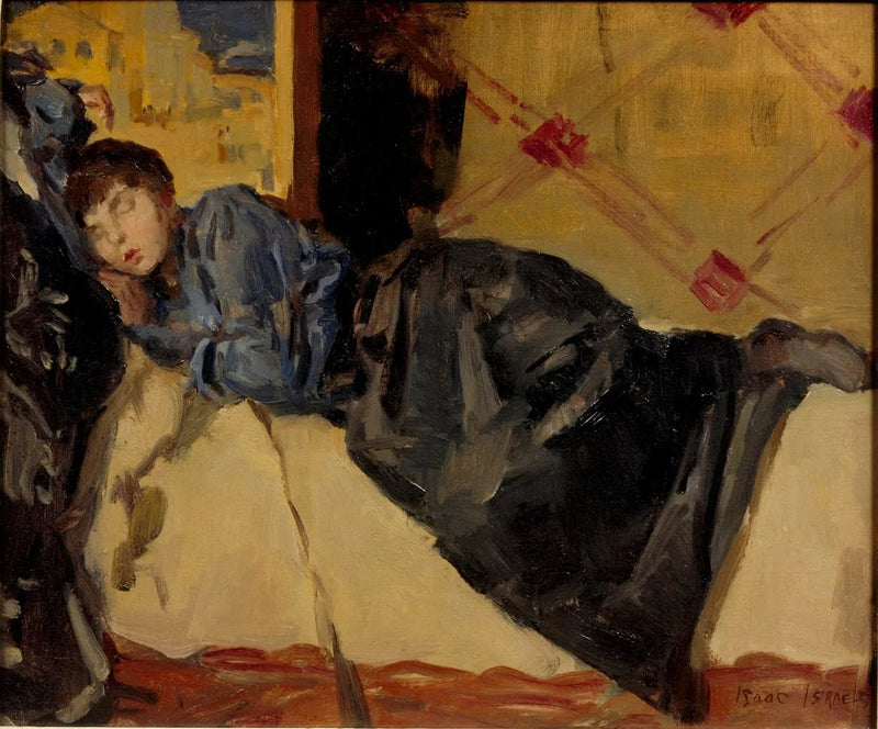 femme endormie - Isaac Israëls