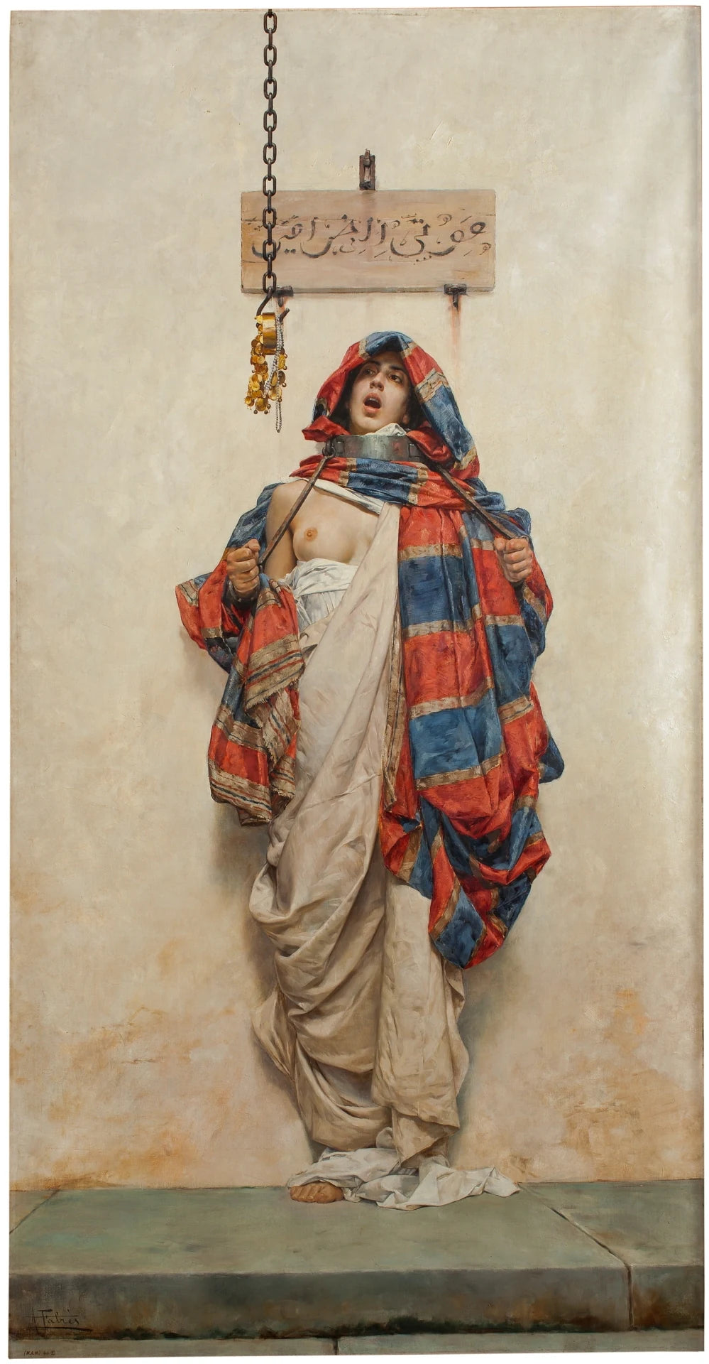 femme esclave - Antonio Fabrés