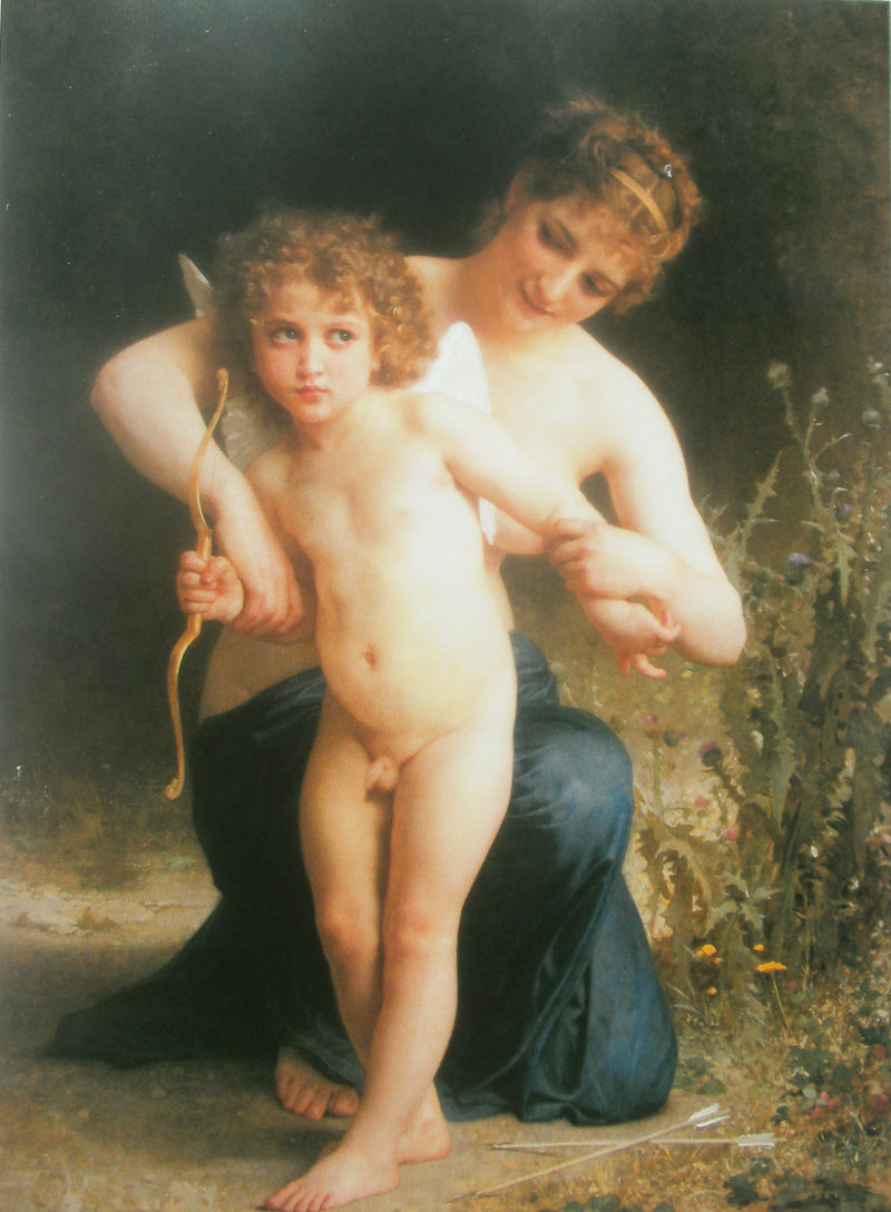 Femme et Amour captif - Bouguereau
