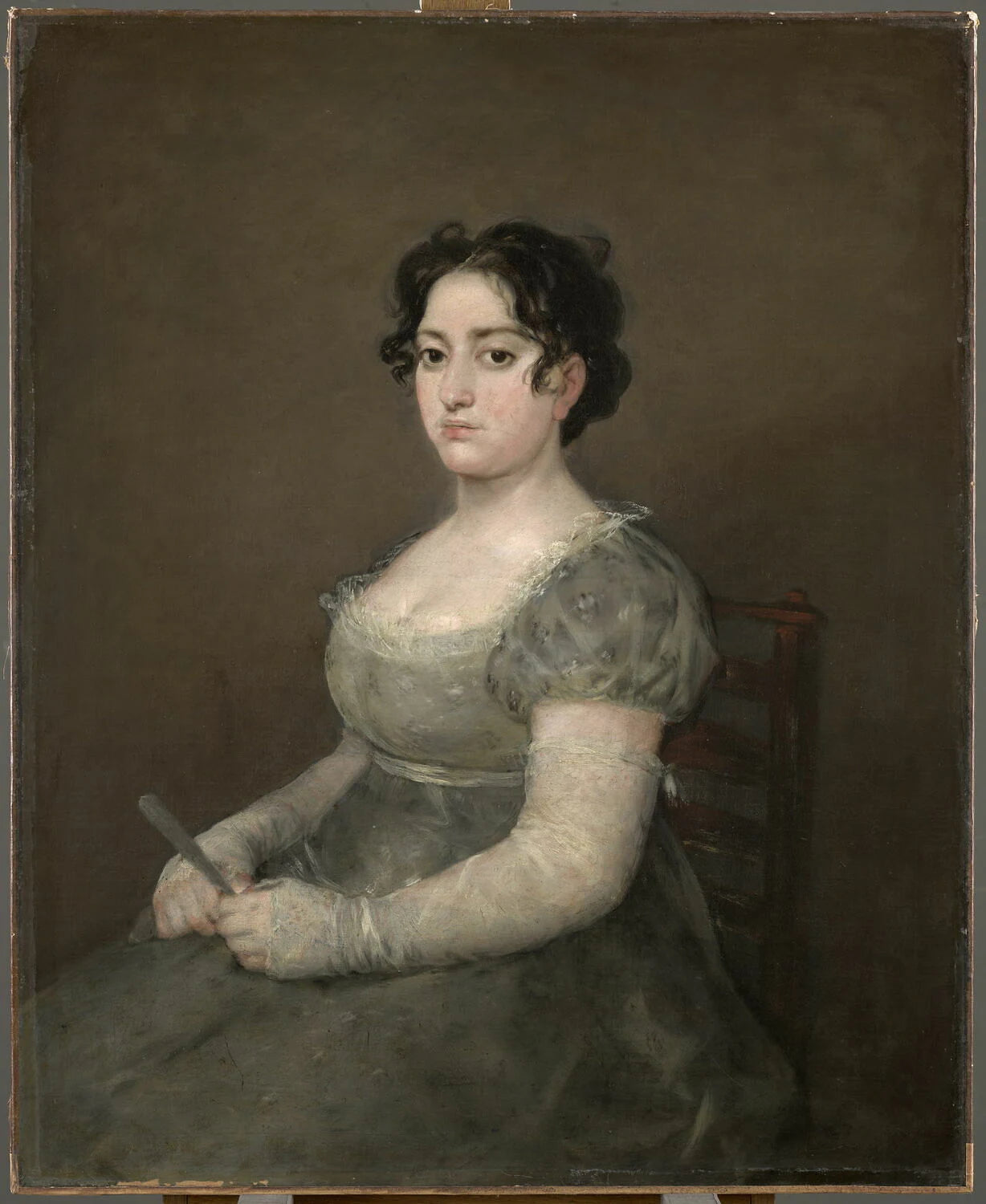 La Femme à l'éventail - Francisco de Goya y Lucientes