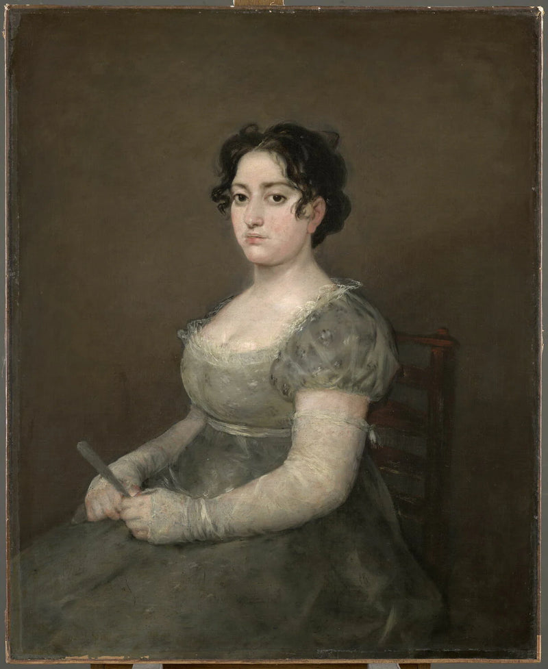 La Femme à l'éventail - Francisco de Goya y Lucientes