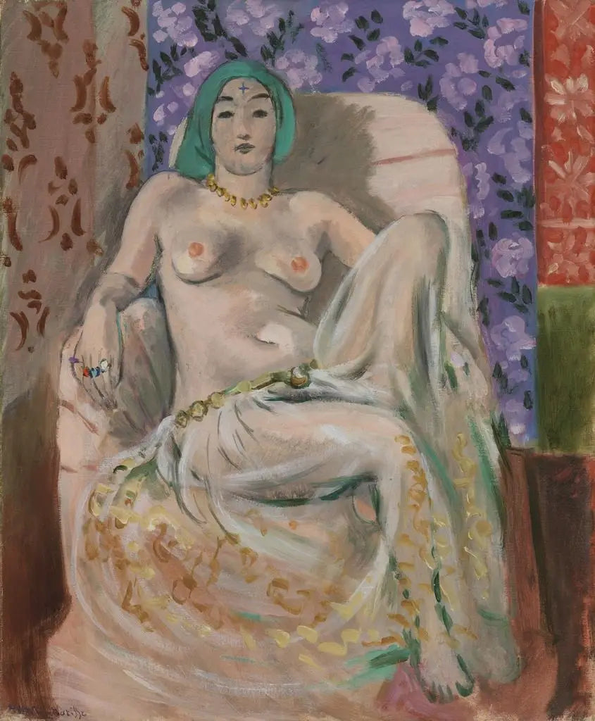 Femme mauresque (Le Genou levé) [Femme mauresque (Le Genou levé)] - Henri Matisse