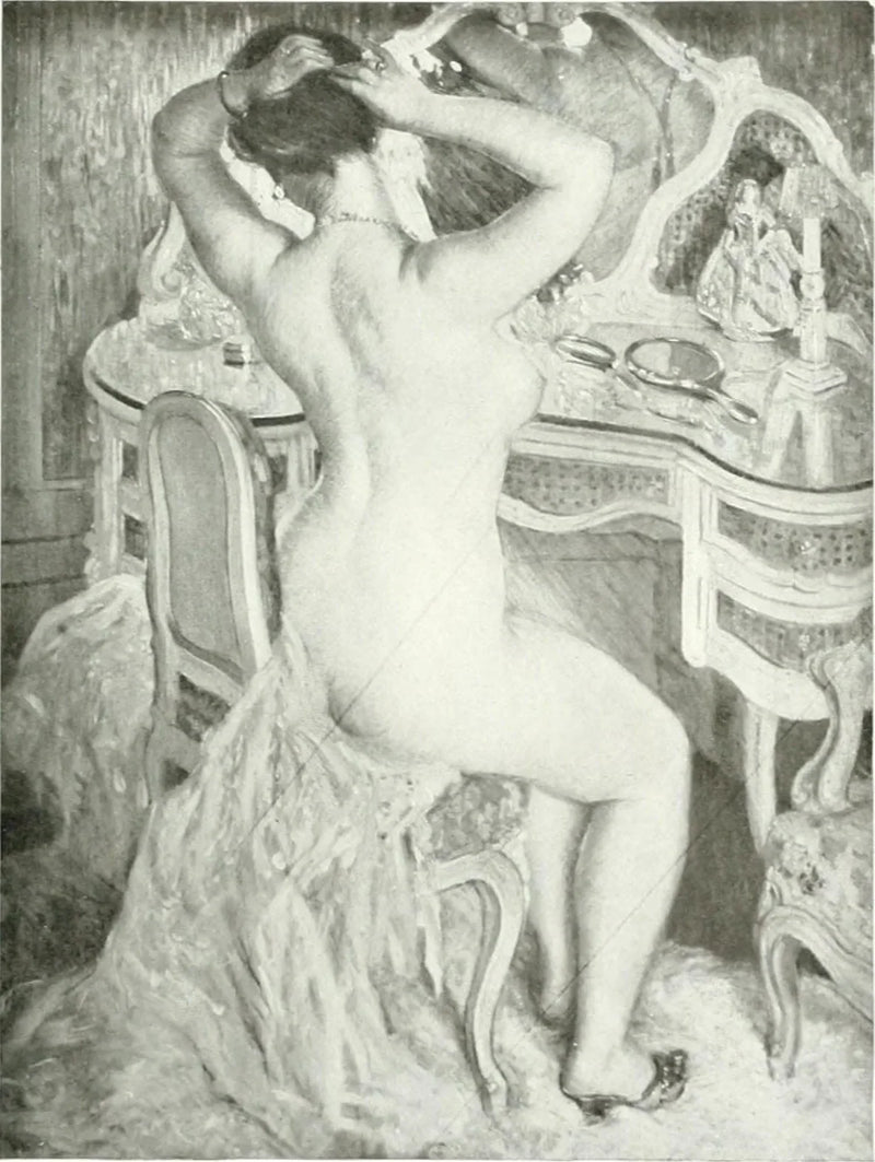 Femme nue à sa toilette - Frederick Carl Frieseke