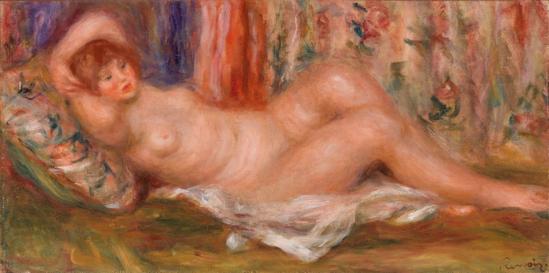 Femme nue couchée sur le dos - Pierre-Auguste Renoir