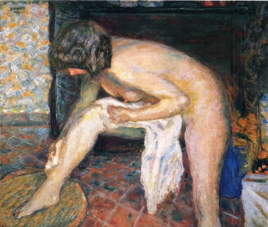 Femme penchée - Pierre Bonnard