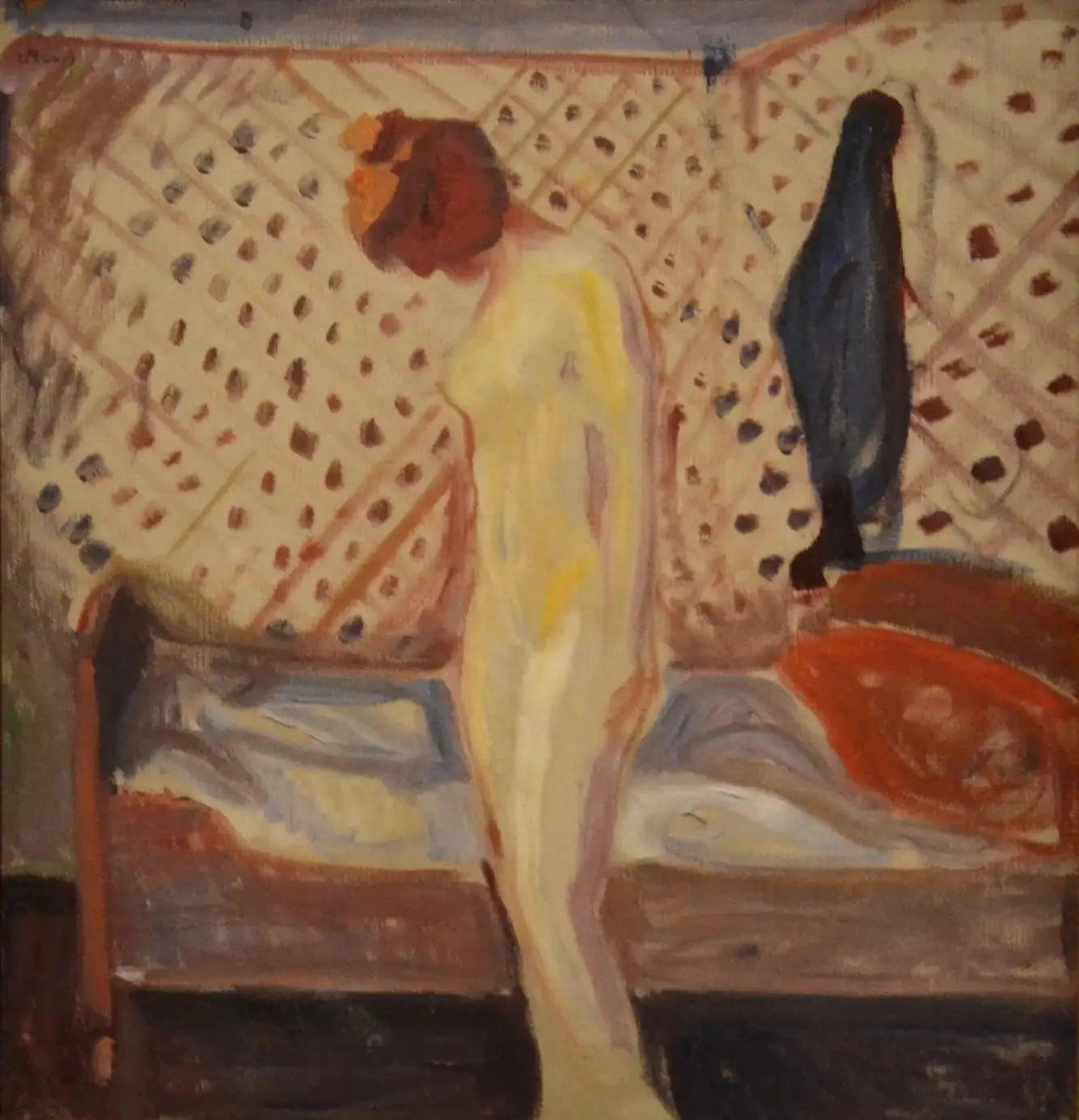 Femme pleurant - Edvard Munch image 1 reproduction artisanale de tableau