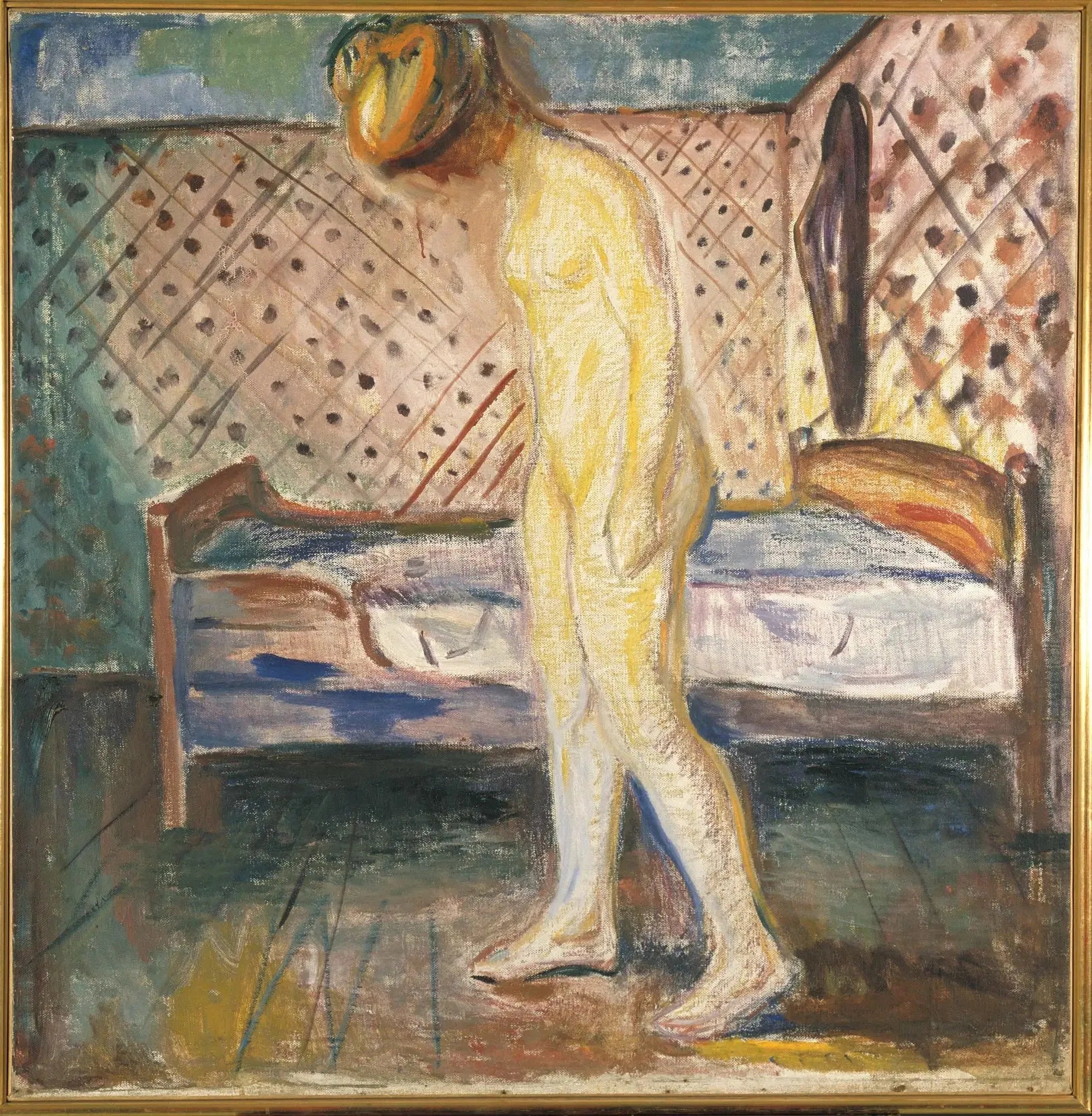 Femme pleurant - Edvard Munch image 1 copie peinte à la main à l’huile