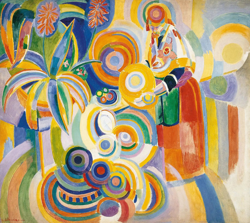 Femme portugaise - Robert Delaunay